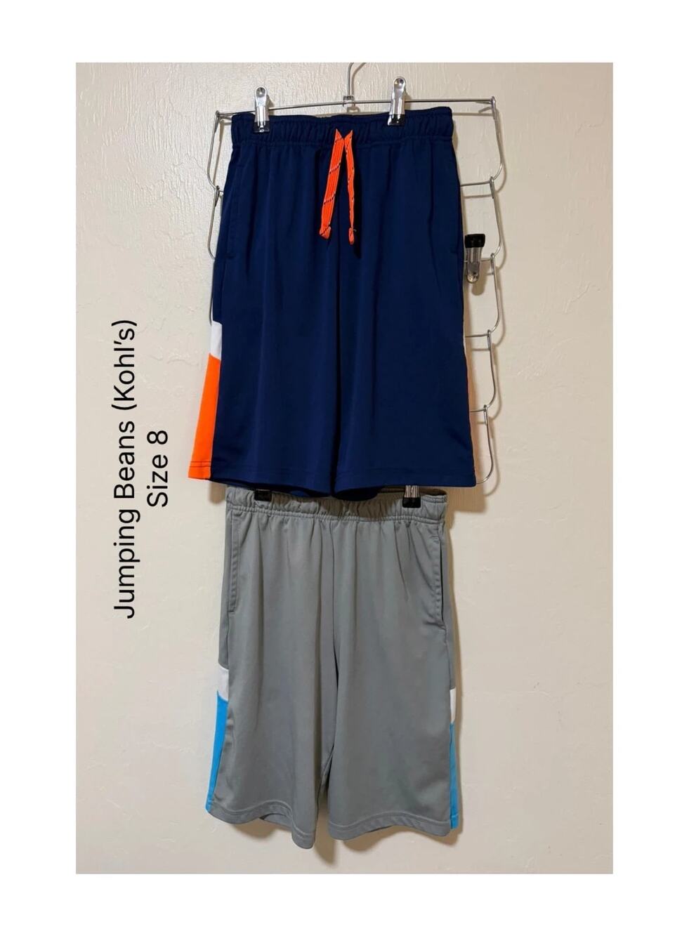 Boys Jumping Beans Amazing Active Shorts 2-Pack Lot Size 8